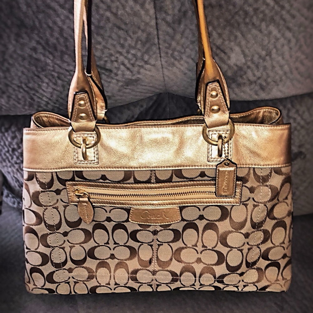 Authentic Coach Sig Penelope Tote